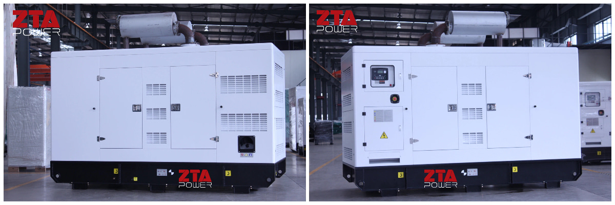 650KVA Silent Canopy White Color 