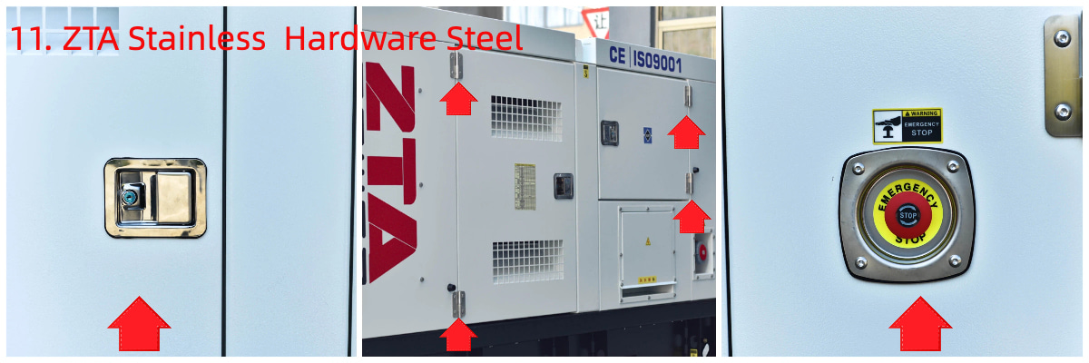 Diesel Generator Stainless Steel Hardware 