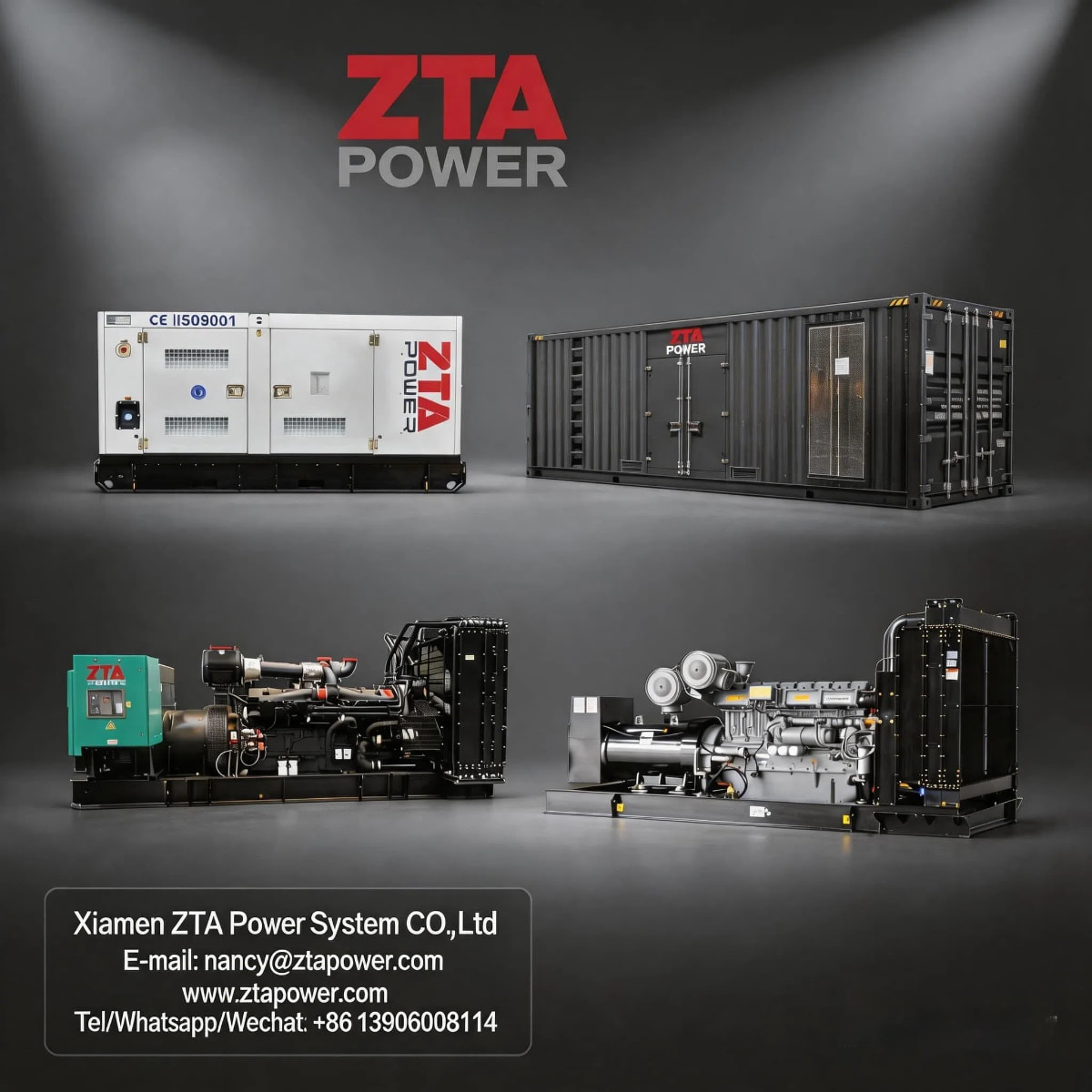 Diesel Generator Set Water Cooling