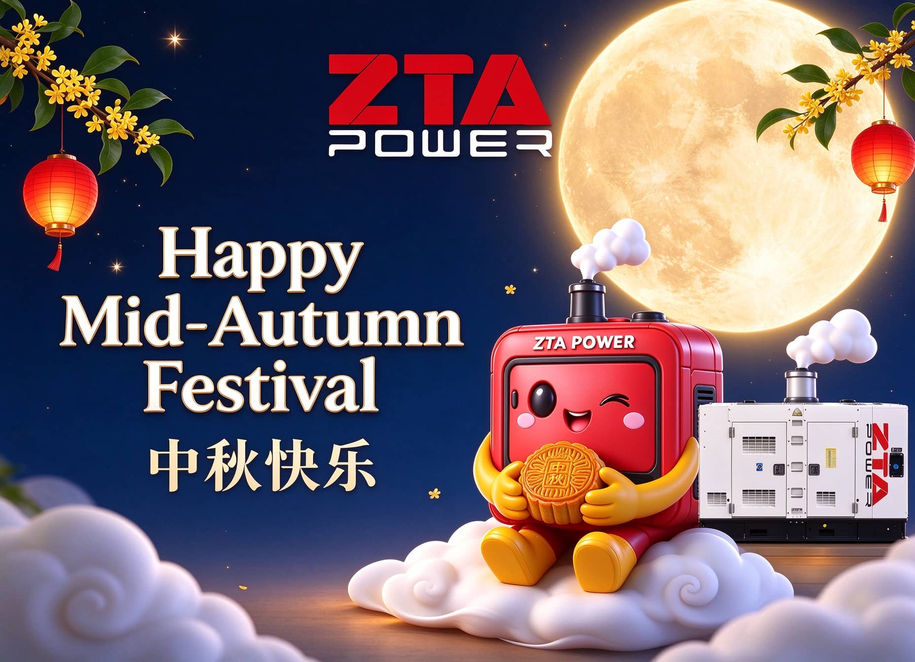 ZTA Power, Küresel Ortaklarına Sıcak Sonbahar Ortası Festivali Dileklerini İletiyor